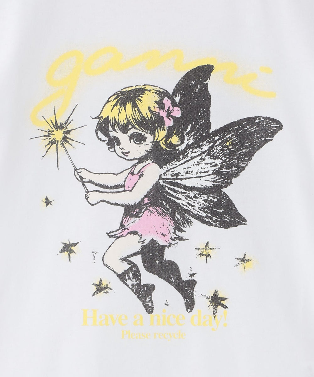 GANNI/ガニー】Tシャツ Basic Cotton Jersey Baby Fit Fairy A1050144