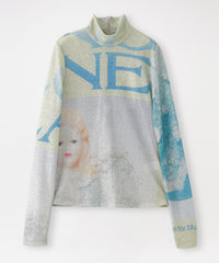 【YOHEI OHNO】トップス Graphic Glitter Top OH-22A-CS1-A