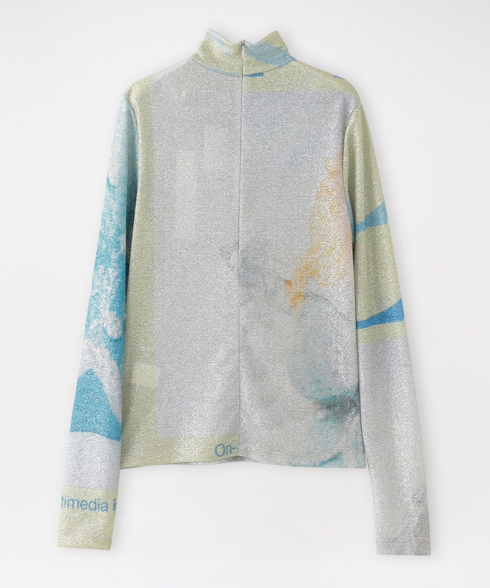 【YOHEI OHNO】トップス Graphic Glitter Top OH-22A-CS1-A