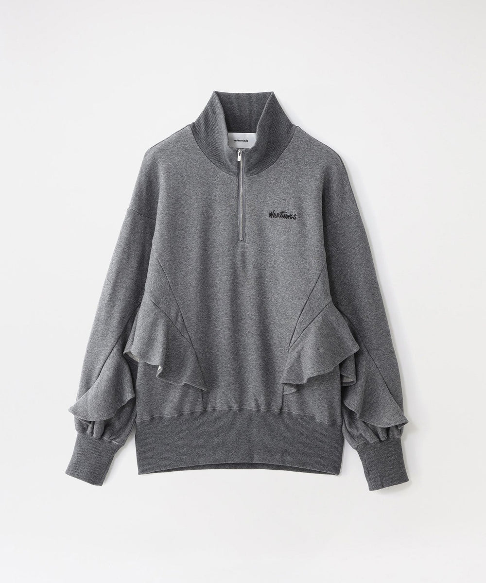 naokitomizuka ナオキトミヅカ ハーフジップ スウェット naokitomizuka/ナオキトミズカ】スウェット WILD THINGS Half