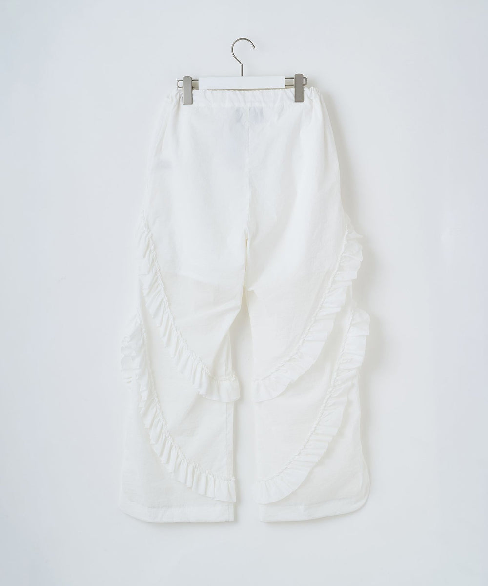naokitomizuka/ナオキトミヅカ】×WILD THINGS Frilled pants GRNTP010