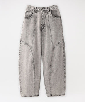 パンツ THEREDTHERED S cutting denim 3 lace THEREDTHREAD / ザレッドスレッド】S cutting denim 3 lace