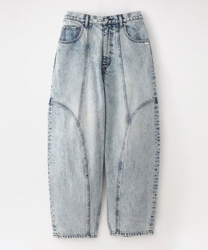 3D Cutting Balloon Denim Pants ミカゲシン 3D Cutting Balloon Denim
