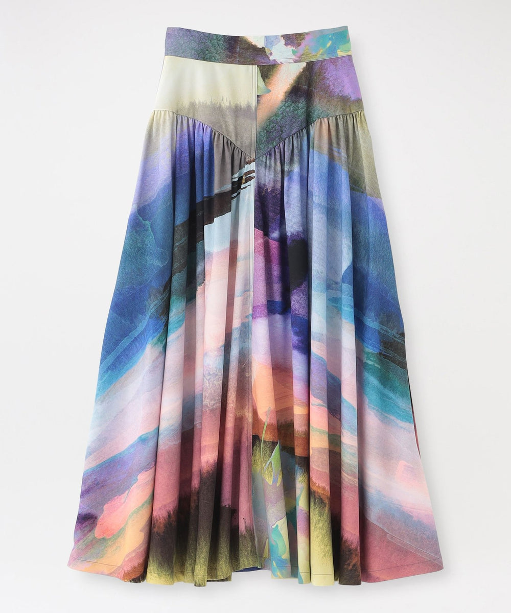 UJOH/ウジョー】ギャザースカート Yoke Cut Gathered SKT U732-S03-904