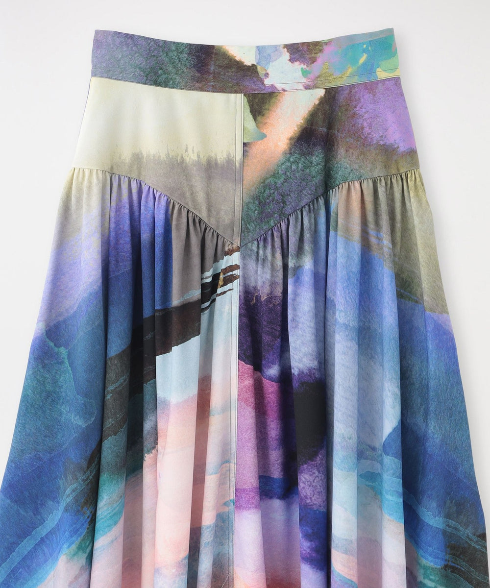 UJOH/ウジョー】ギャザースカート Yoke Cut Gathered SKT U732-S03-904