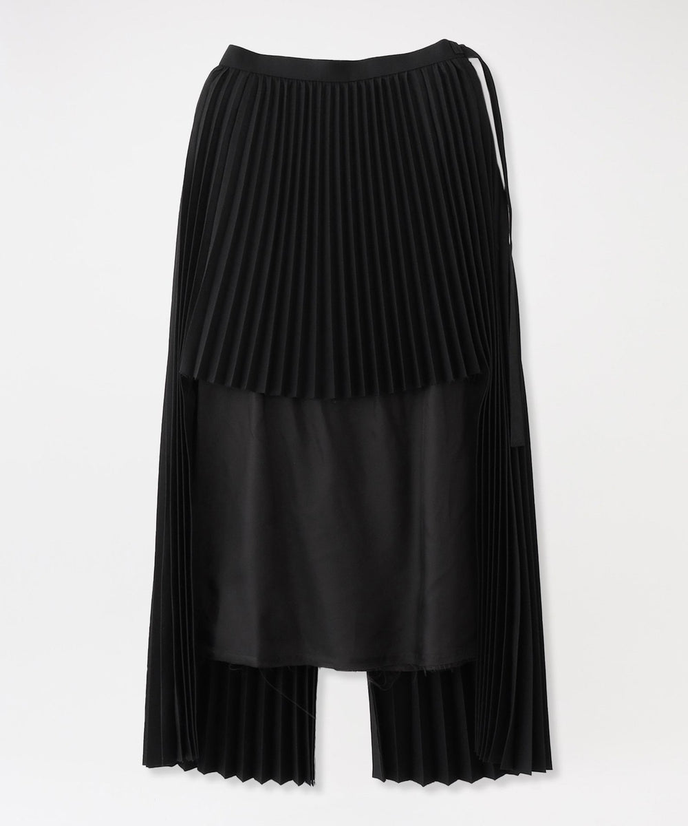 TARO HORIUCHI】カットアウトプリーツスカート Cutout Pleats Skirt