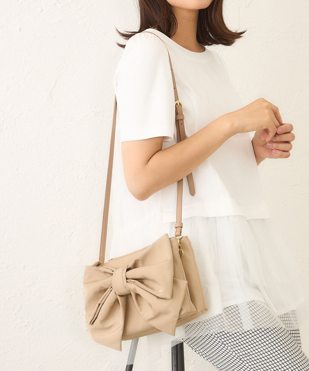 リボンショルダーバッグ(バッグ・ポーチ)｜TO BE CHIC(トゥー ビー