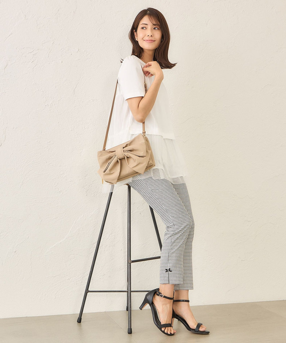 リボンショルダーバッグ(バッグ・ポーチ)｜TO BE CHIC(トゥー ビー