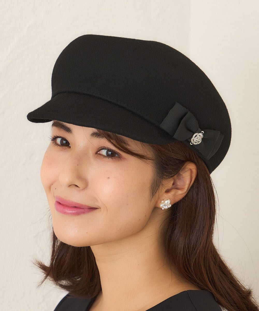 フェルト キャスケット(帽子)｜TO BE CHIC(トゥー ビー シック