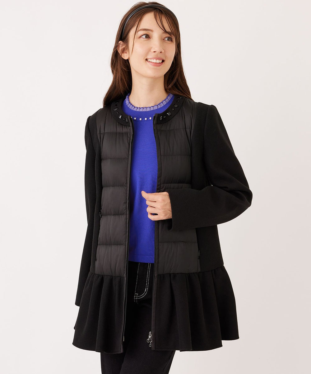 タフタコンビテックメルトン コート(コート)｜TO BE CHIC(トゥー ビー