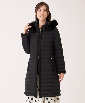 更にお値下　TO BE CHIC ロイカストレッチダウン　46 オンライン購入黒 ロイカストレッチ ダウンコート(コート)｜TO BE CHIC(トゥー ビー