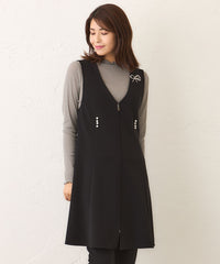 マットストレッチダンボール ロングジレ(ベスト)｜TO BE CHIC