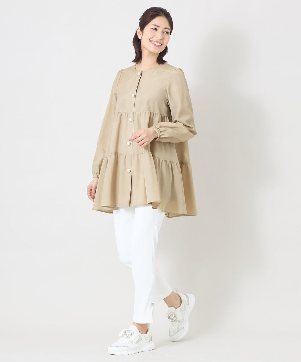 ブライトクロス ティアードブラウス(トップス)｜TO BE CHIC(トゥー