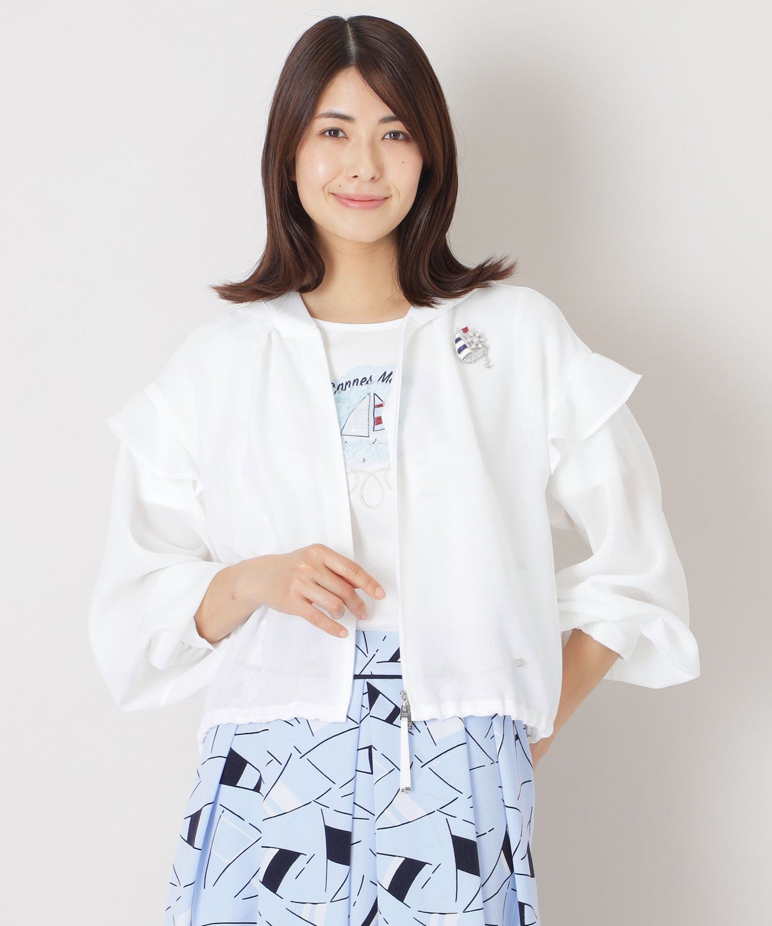 2361-W5E0654002__,02,モデル身長167cm 着用サイズ：40