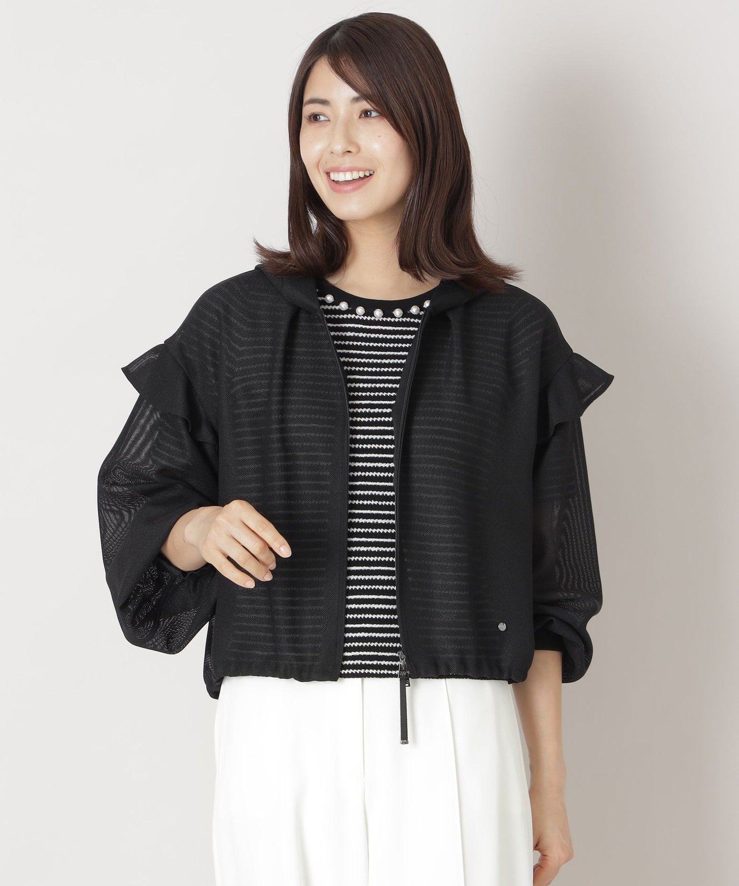 2361-W5E0654009__,09,モデル身長167cm 着用サイズ：40