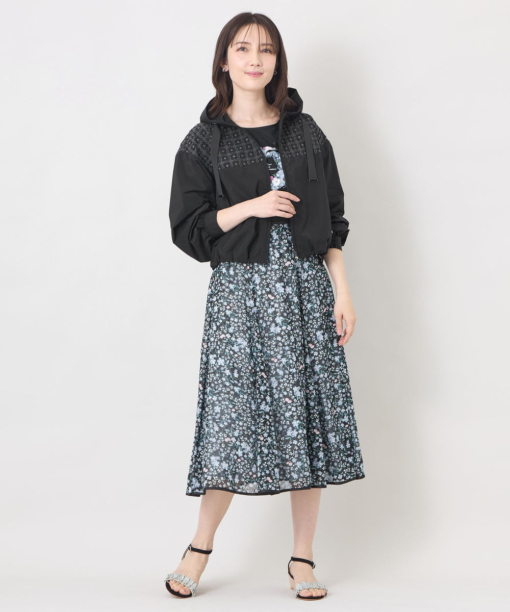 エンブロイダリーフーデット ブルゾン(ブルゾン)｜TO BE CHIC(トゥー