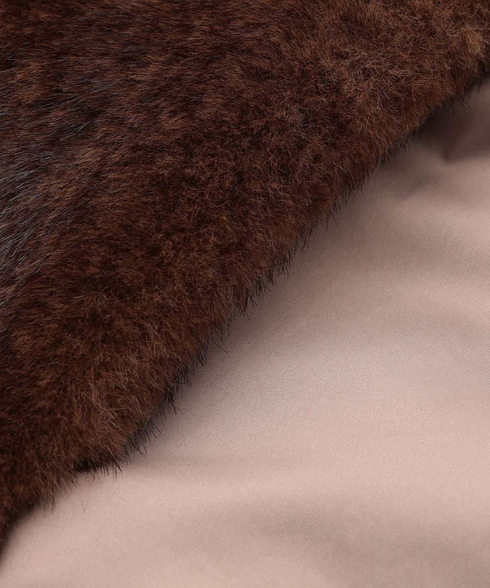 フェイクファー ドッキングジレ(ベスト)｜TO BE CHIC(トゥー ビー