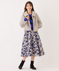 トゥービーシックブルゾン フェイクファー ステンカラーブルゾン(ジャケット)｜TO BE CHIC(トゥー