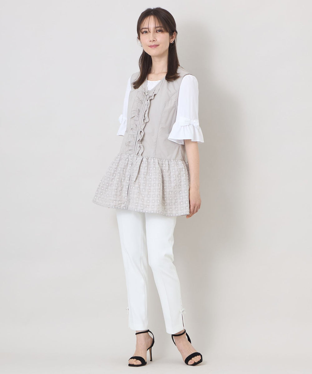 エンブロイダリーエレガンス ジレ(ベスト)｜TO BE CHIC(トゥー ビー