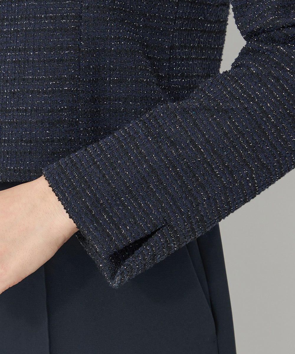 MIXツイード ジャケット(ジャケット)｜TO BE CHIC(トゥー ビー シック