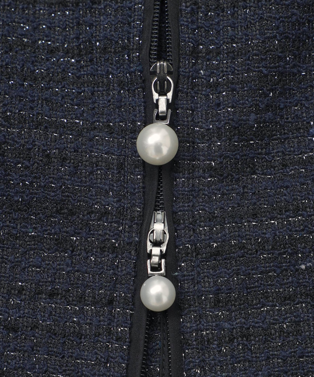 MIXツイード ジャケット(ジャケット)｜TO BE CHIC(トゥー ビー シック