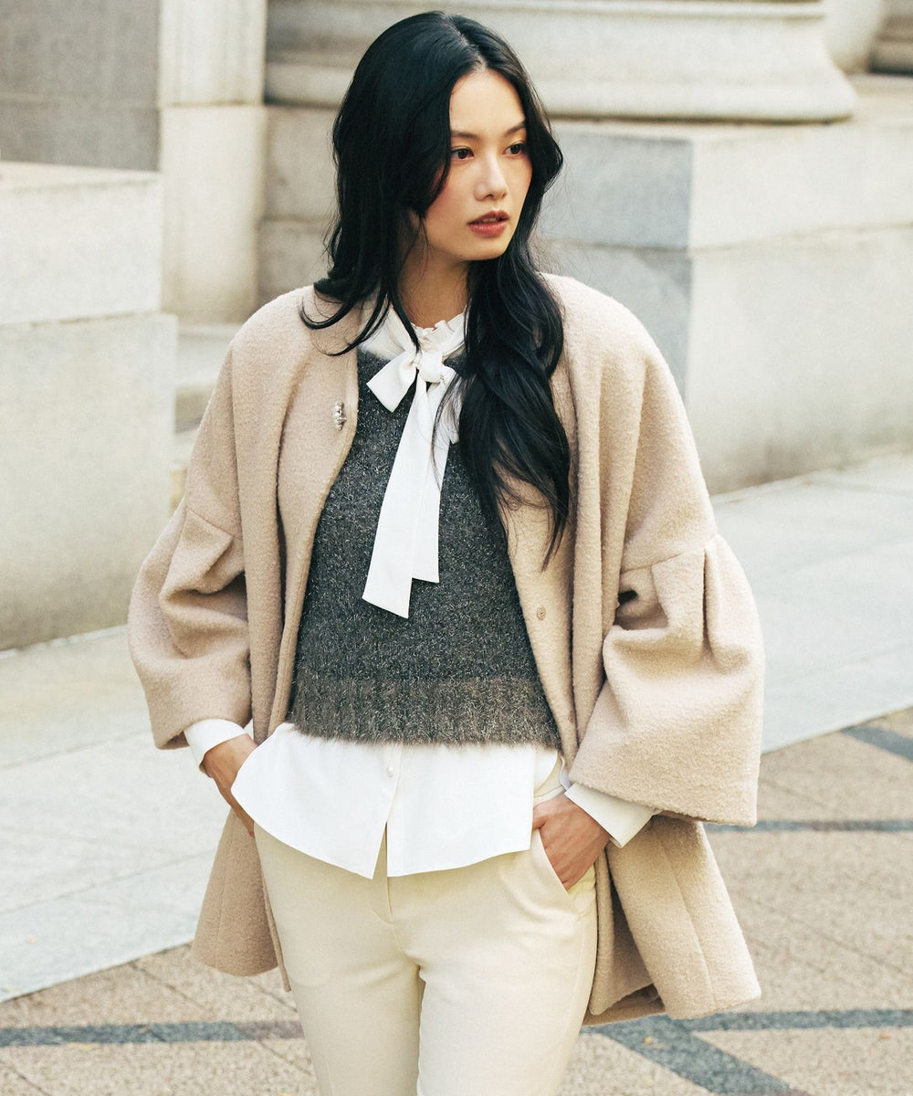 ベルスリーブカーリーコート(ジャケット)｜TO BE CHIC(トゥー ビー