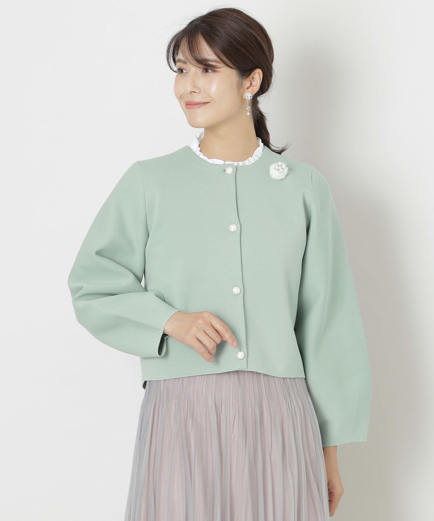 2361-W5F0242374__,74,モデル身長167cm 着用サイズ：40