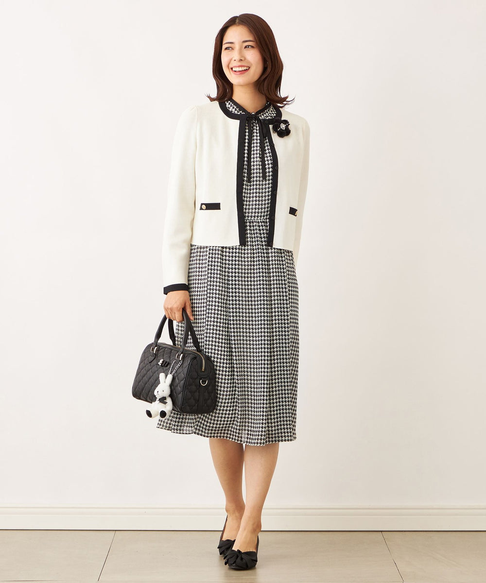 美品 C70 グレイッシュモカ バイカラー ショートカーディガン(トップス)｜TO BE CHIC(トゥー