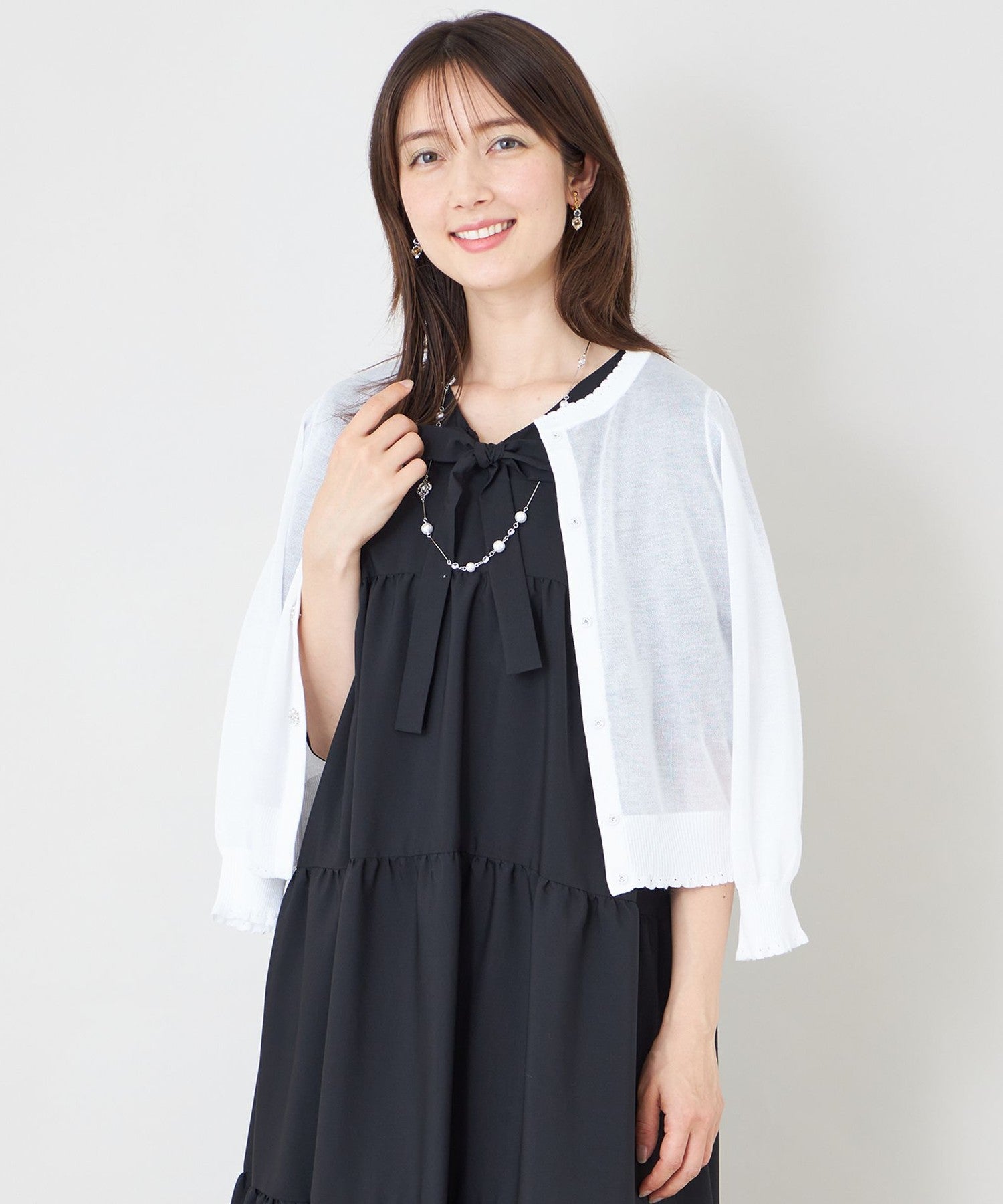 2361-W5F0674402__,02,モデル身長168cm 着用サイズ：40