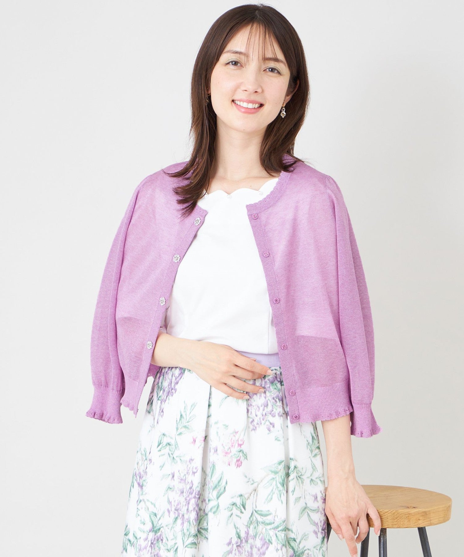 2361-W5F0674436__,36,モデル身長168cm 着用サイズ：40
