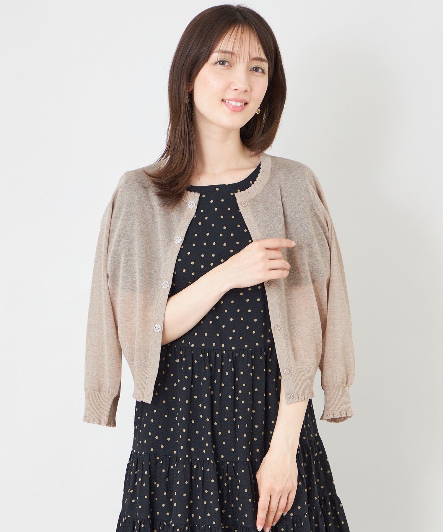 2361-W5F0674442__,42,モデル身長168cm 着用サイズ：40