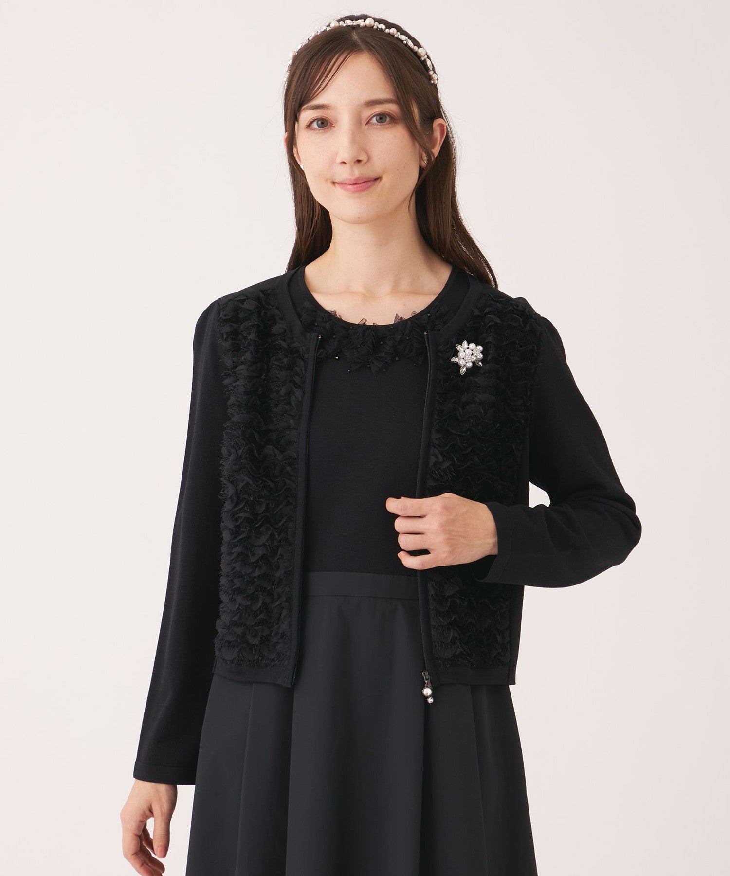 2361-W5F2568309__,09,モデル身長168cm 着用サイズ：40