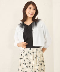 ダイヤビジューボレロ(ブルゾン)｜TO BE CHIC(トゥー ビー シック)の