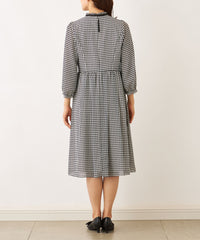 ジョーゼット千鳥 ワンピース(ワンピース)｜TO BE CHIC(トゥー ビー