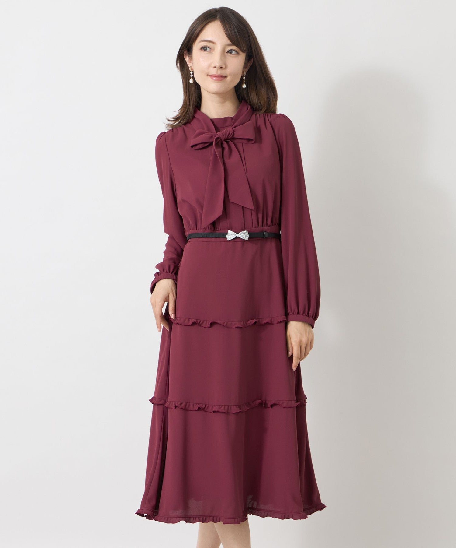 2361-W5J0882438__,38,モデル身長168cm 着用サイズ：40