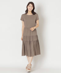 定価4.2万 未使用 トゥービーシック バルーンスリーブ ティアードワンピース 定価4.2万 未使用 トゥービーシック バルーンスリーブ ティアード