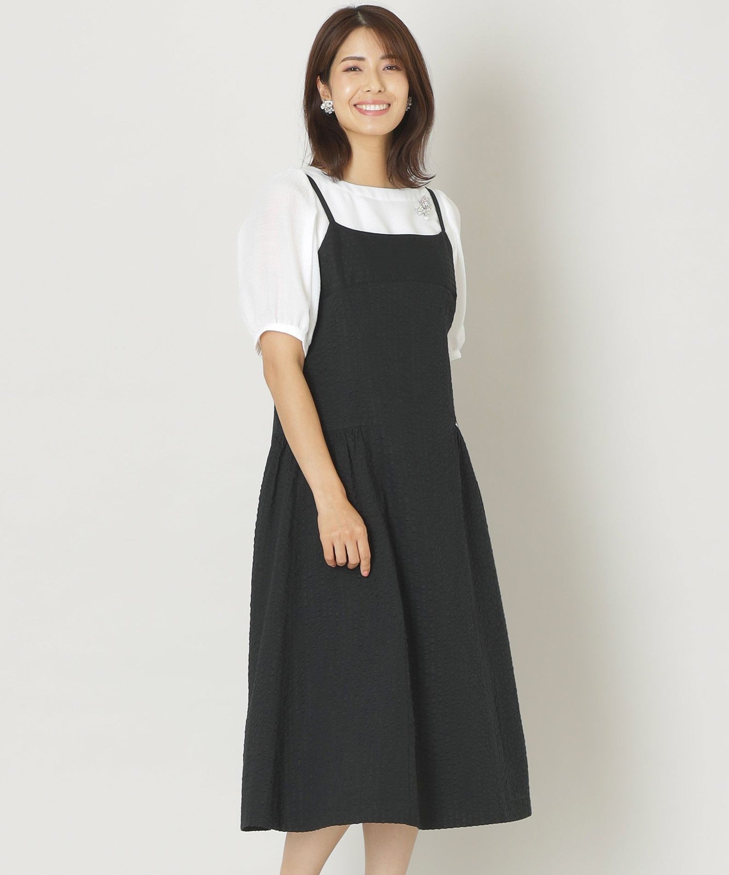 2361-W5J1438809__,09,モデル身長167cm 着用サイズ：40