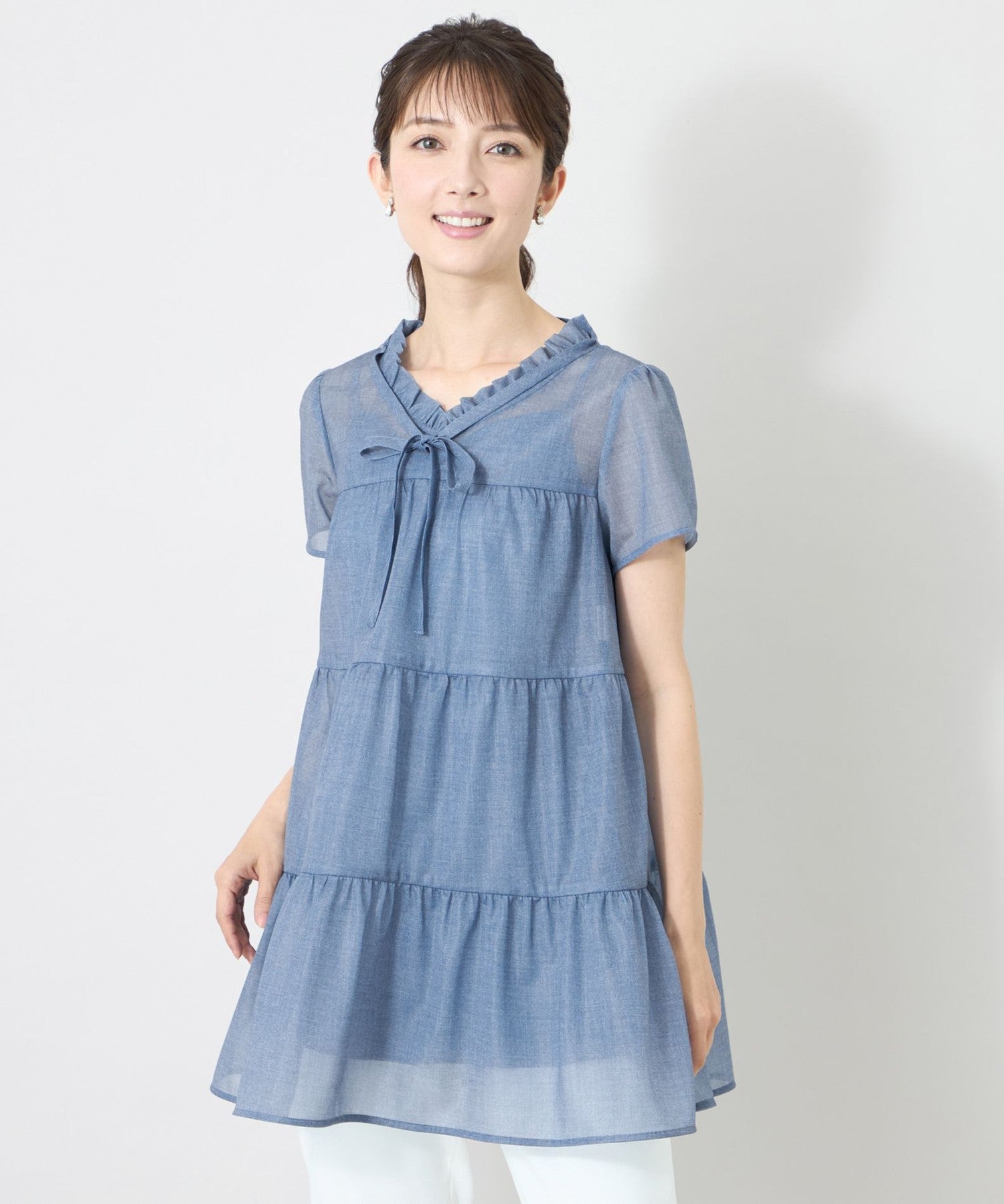 2361-W5M2373724__,24,モデル身長168cm 着用サイズ：40