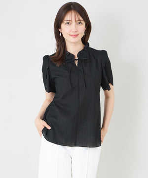 ウェーブローン フリルブラウス(トップス)｜TO BE CHIC(トゥー ビー