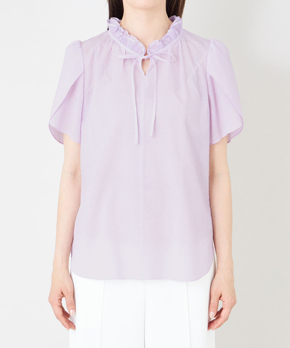 ウェーブローン フリルブラウス(トップス)｜TO BE CHIC(トゥー ビー