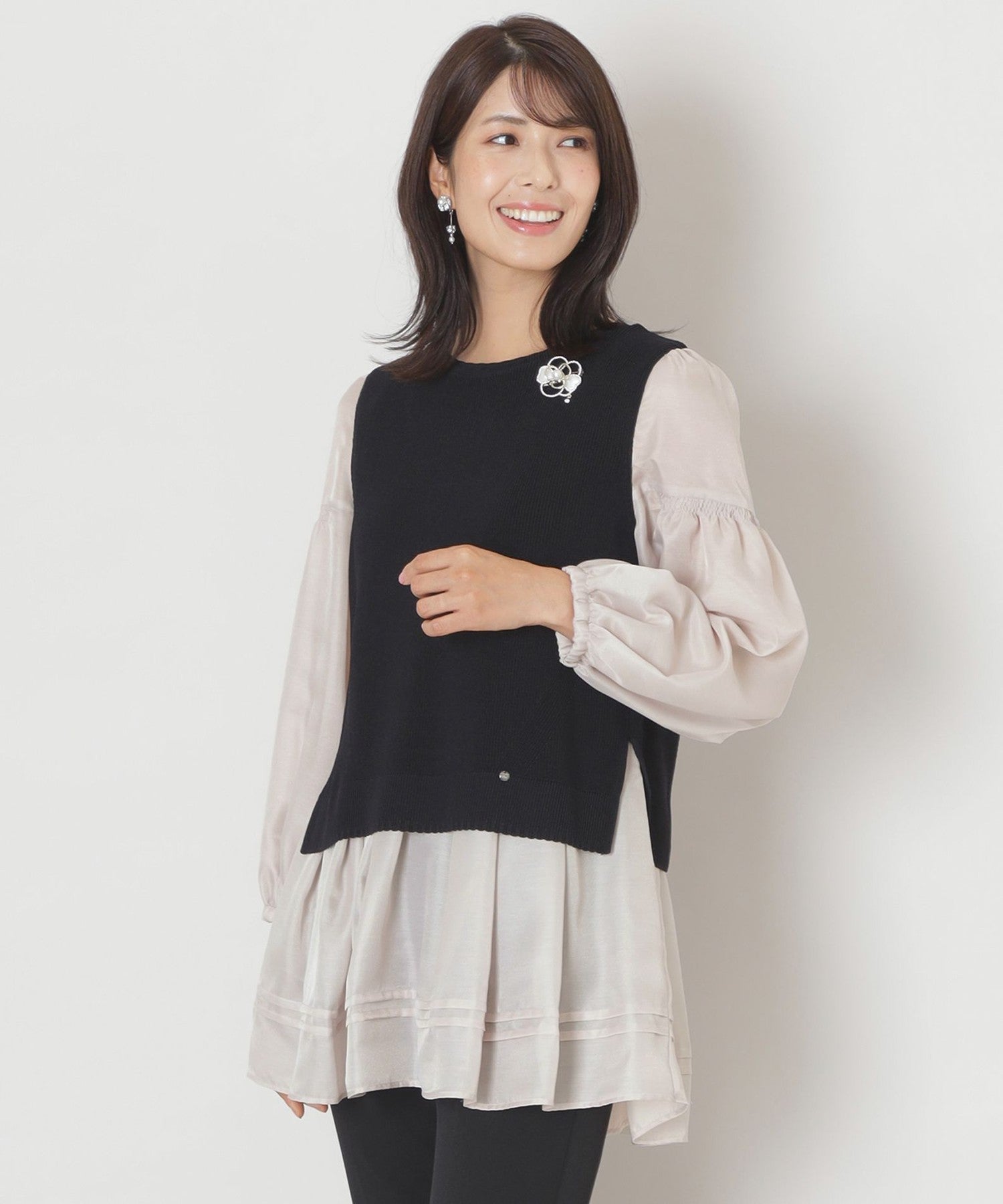 2361-W5N0241909__,09,モデル身長167cm 着用サイズ：40