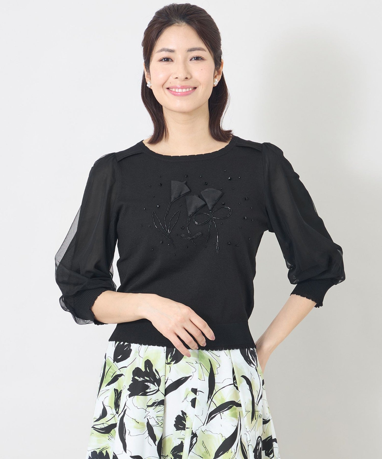 2361-W5N0272709__,09,モデル身長167cm 着用サイズ：40