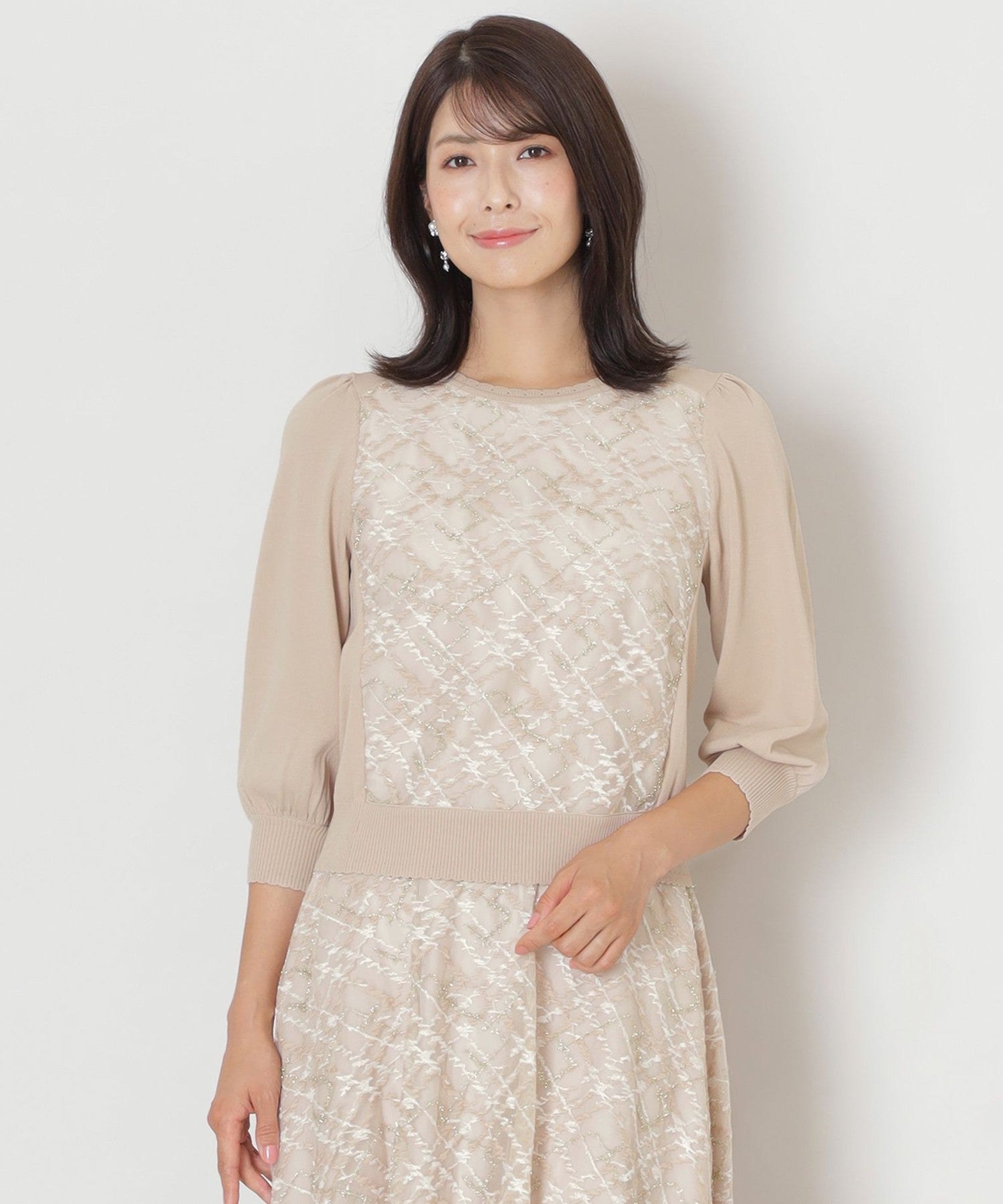 2361-W5N0341840__,40,モデル身長167cm 着用サイズ：40