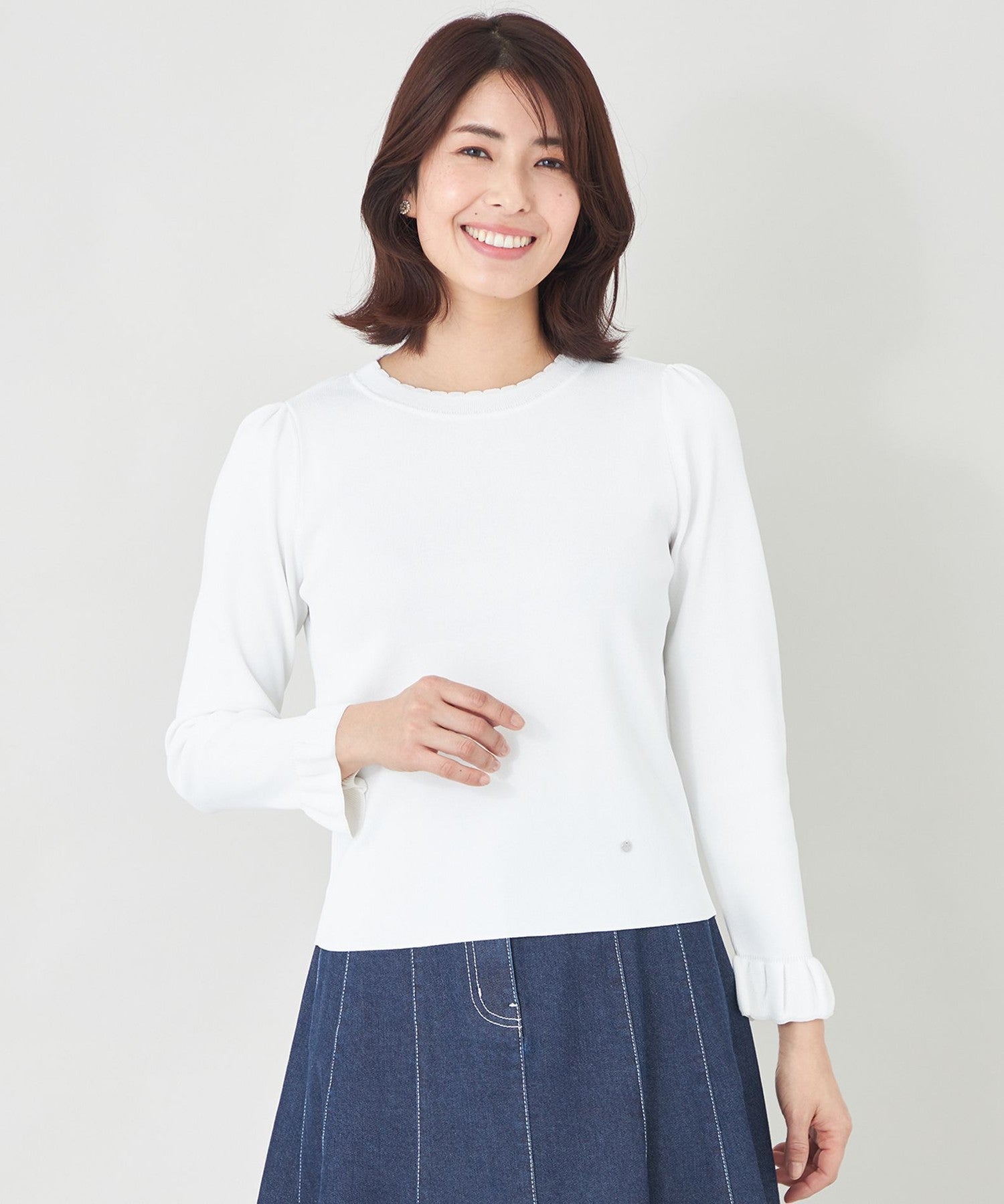 2361-W5N0472102__,02,モデル身長167cm 着用サイズ：40