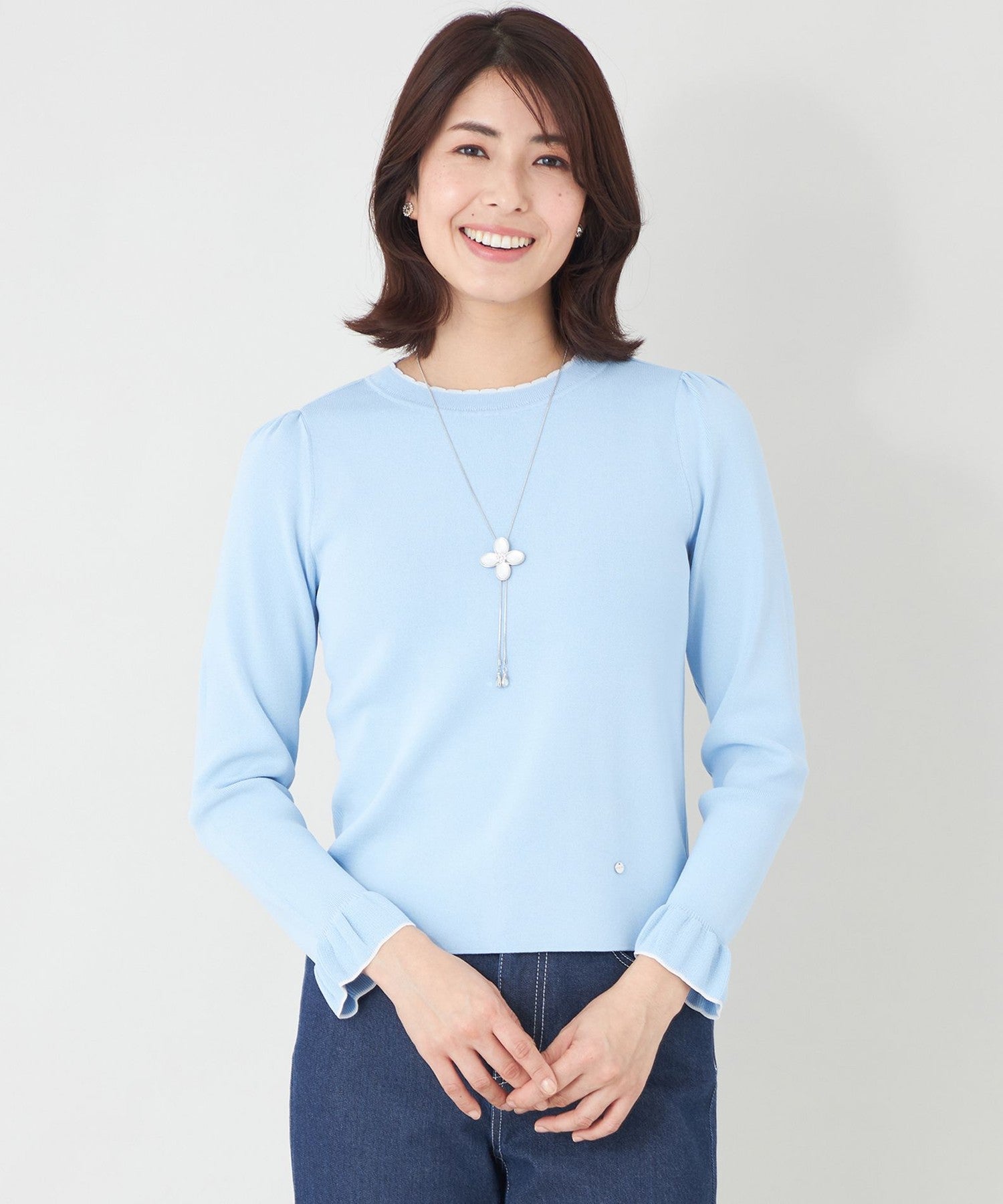 2361-W5N0472122__,22,モデル身長167cm 着用サイズ：40