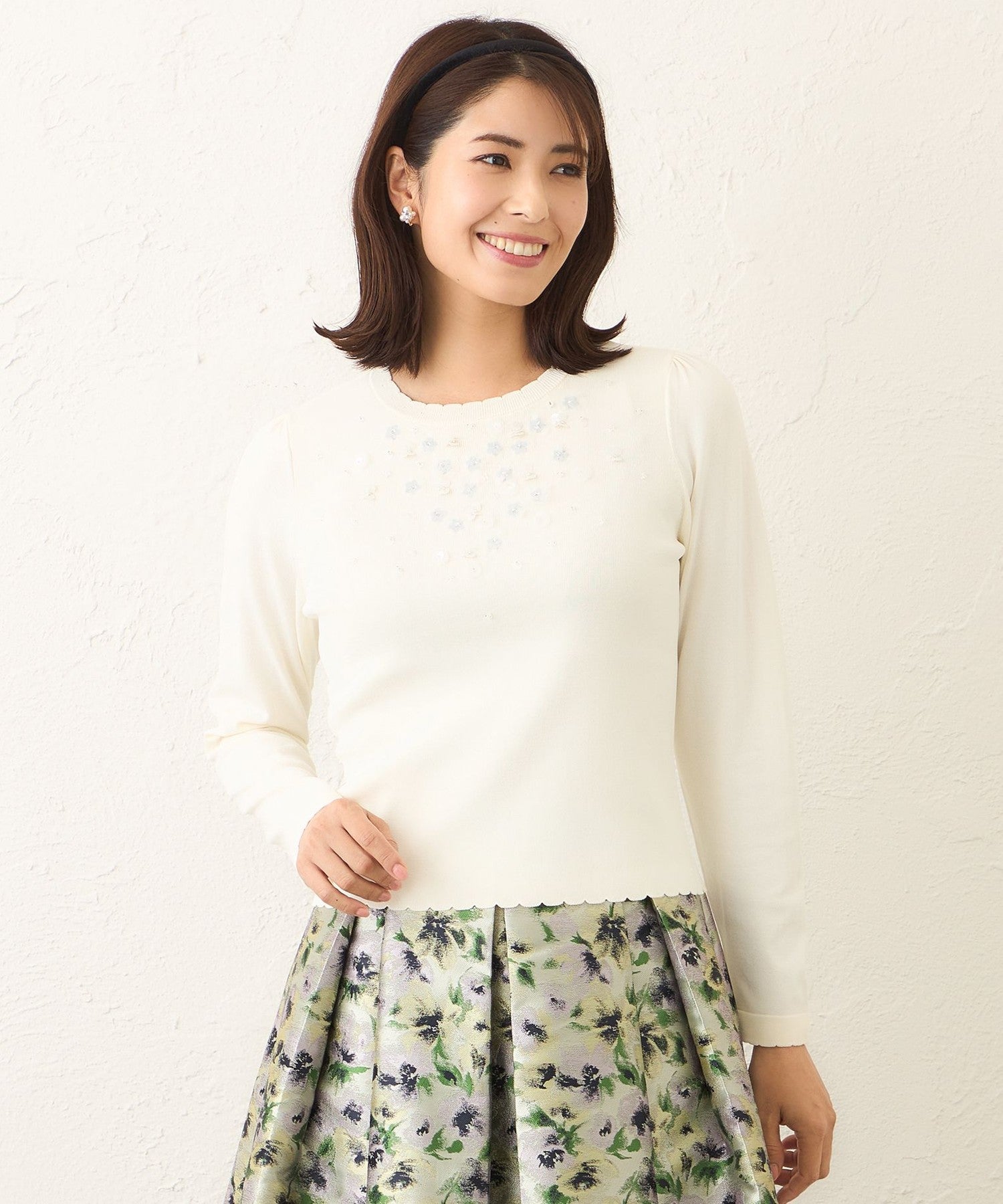 2361-W5N0866202__,02,モデル身長167cm 着用サイズ：40