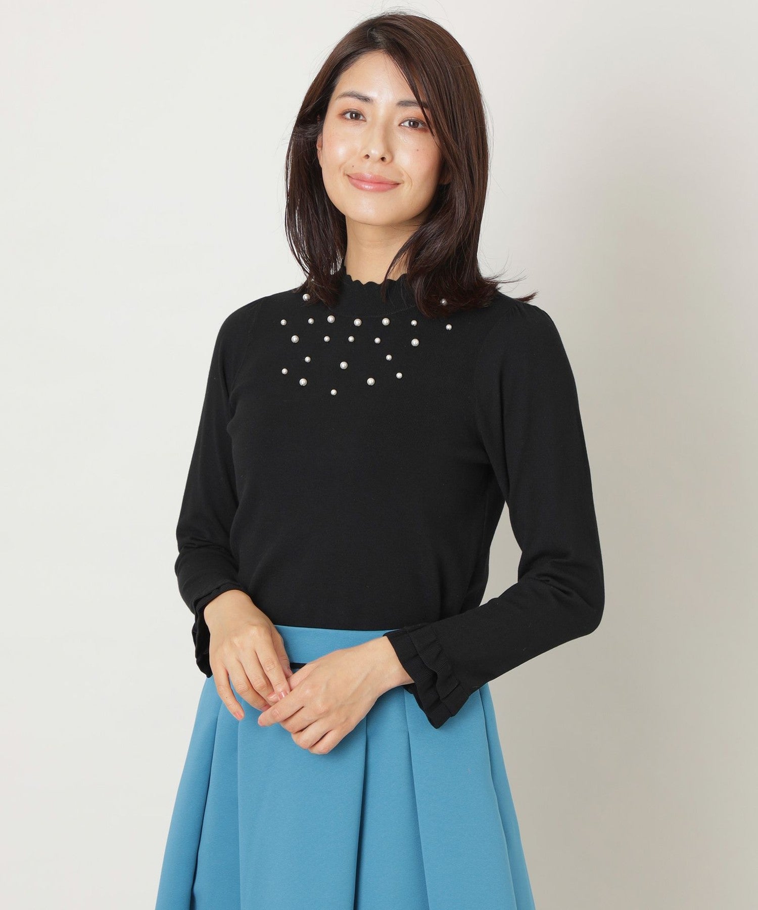 2361-W5N1045609__,09,モデル身長167cm 着用サイズ：40