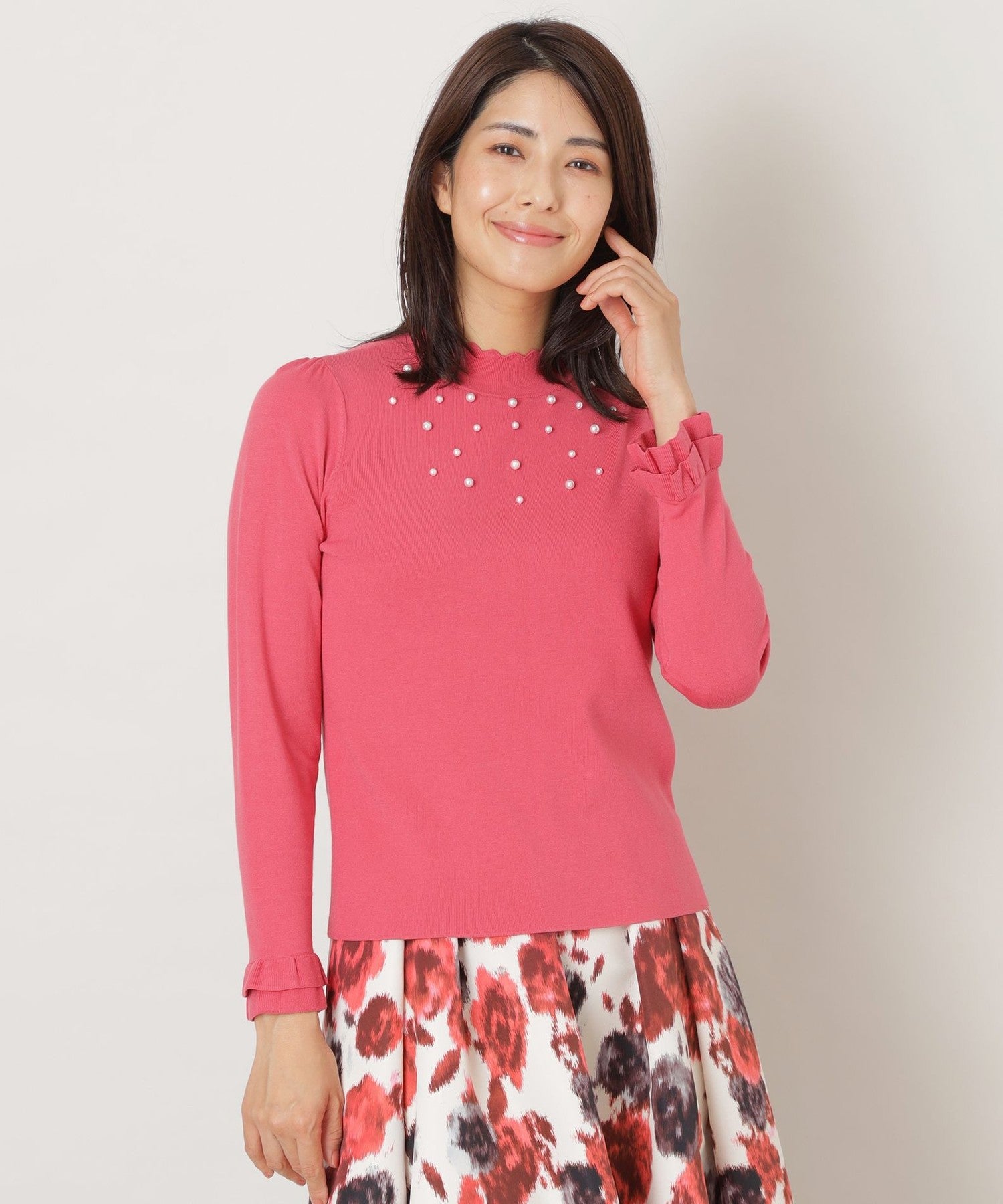 2361-W5N1045615__,15,モデル身長167cm 着用サイズ：40