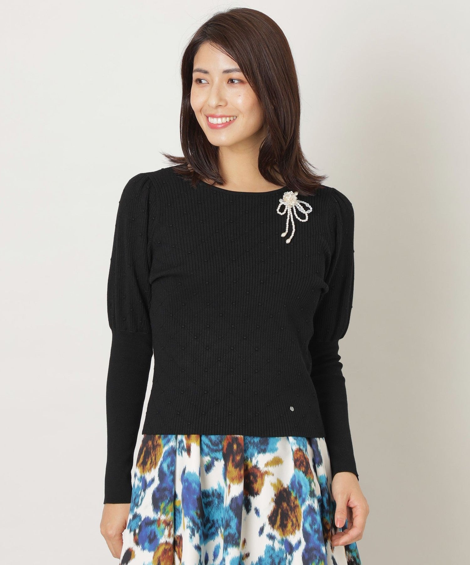 2361-W5N1145709__,09,モデル身長167cm 着用サイズ：40