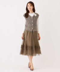 フェザーミックス 2WAYジレ(トップス)｜TO BE CHIC(トゥー ビー シック